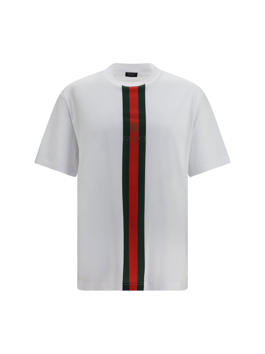 Gucci Men Printed Cotton Jersey T-Shirt