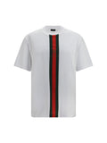 Gucci Men Printed Cotton Jersey T-Shirt