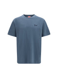 Kenzo Men Kenzo Signature Embroidered Cotton T-Shirt