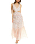 Ash & Eden Pari Cutout Maxi Dress