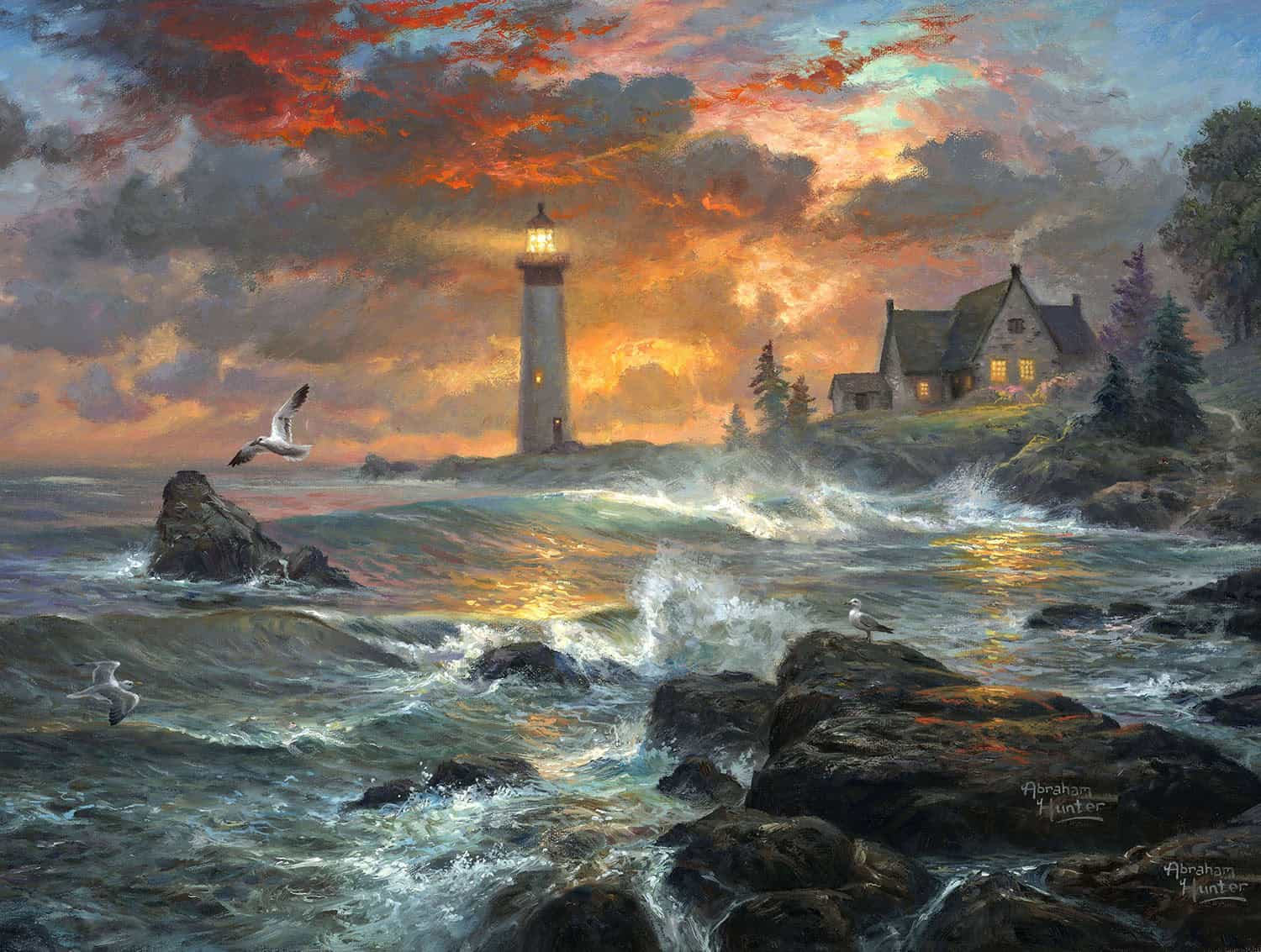 Seaside Light 300 piece Jigsaw Puzzle for Adults
