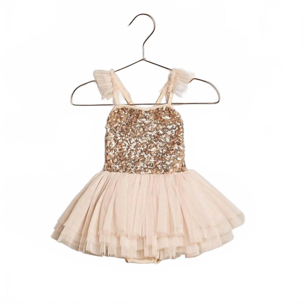 Clementine Tutu Dress In Antique