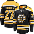 Men's Boston Bruins Hampus Lindholm #27 Black Replica Player jersey