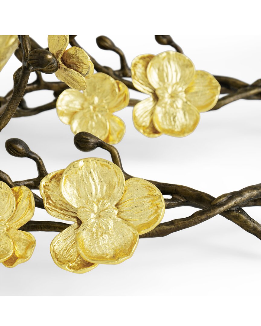 Michael Aram Gold Orchid Candleholder