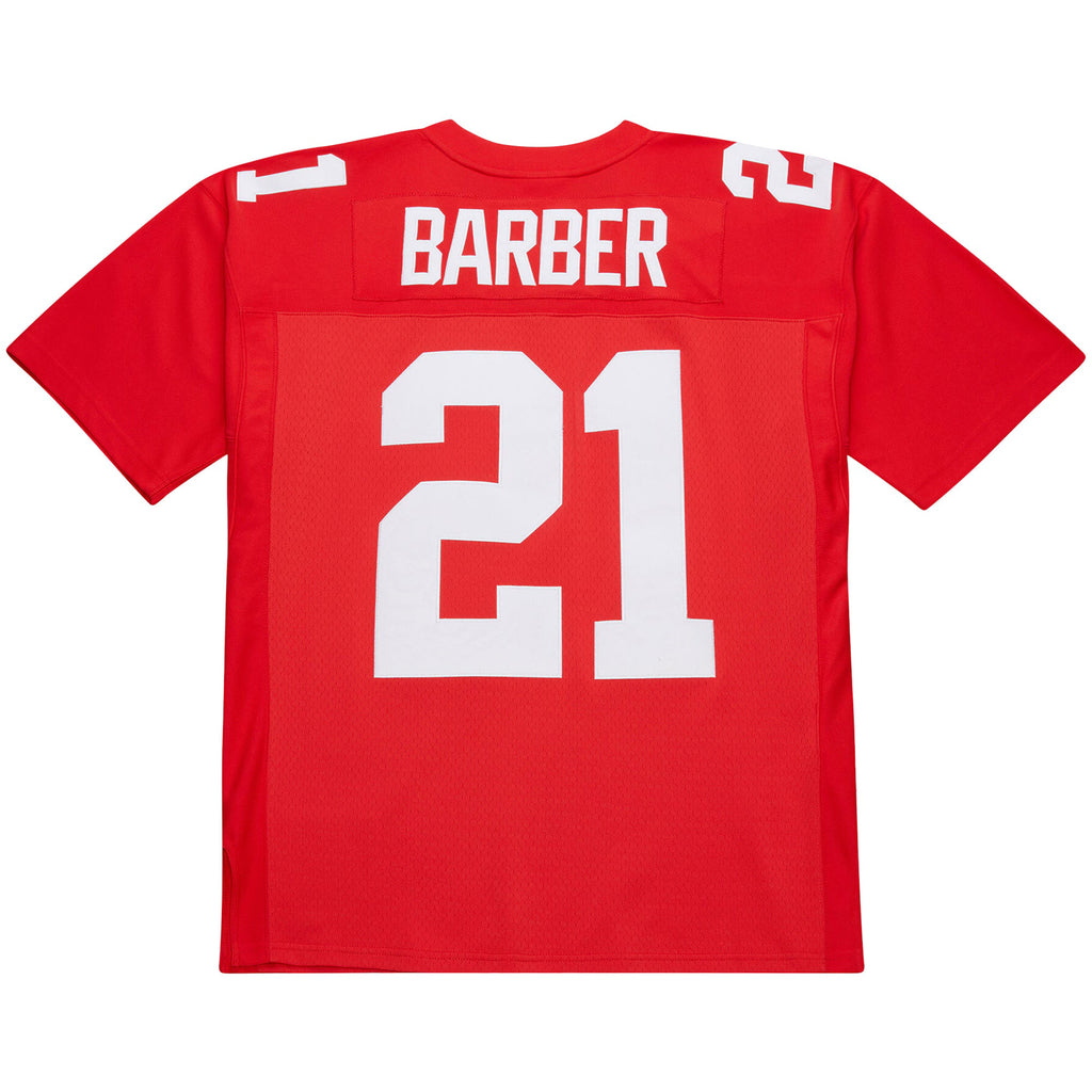 New York Giants Tiki Barber Mitchell & Ness Red 2004 Legacy Replica Jersey