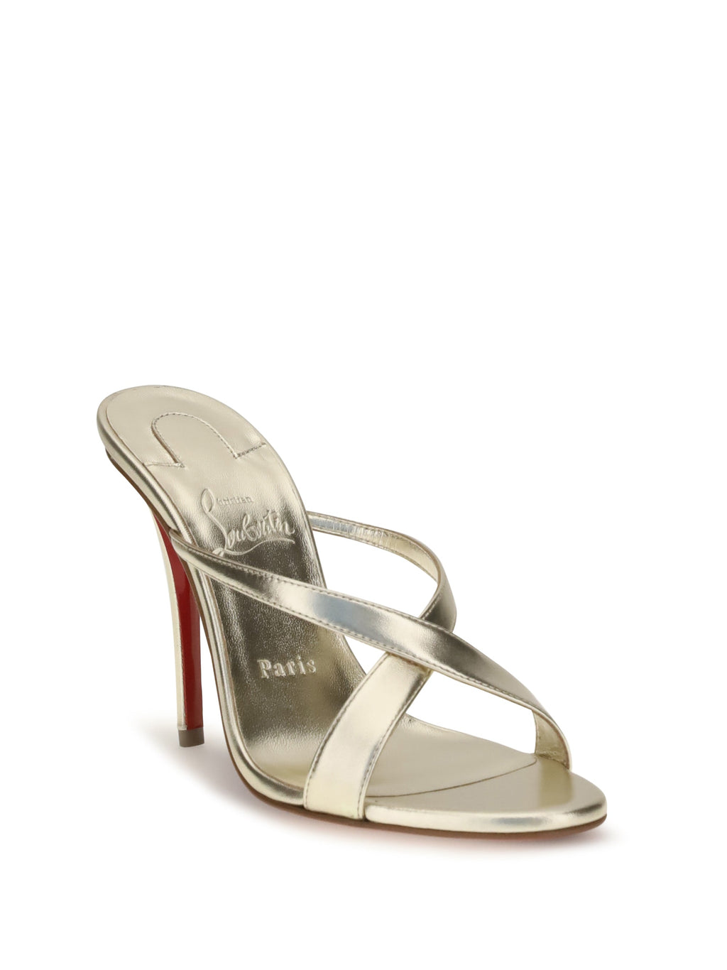 Christian Louboutin Women Mulazee Cross Mule Sandals