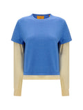 Guest In Residence Women Layered Sweater