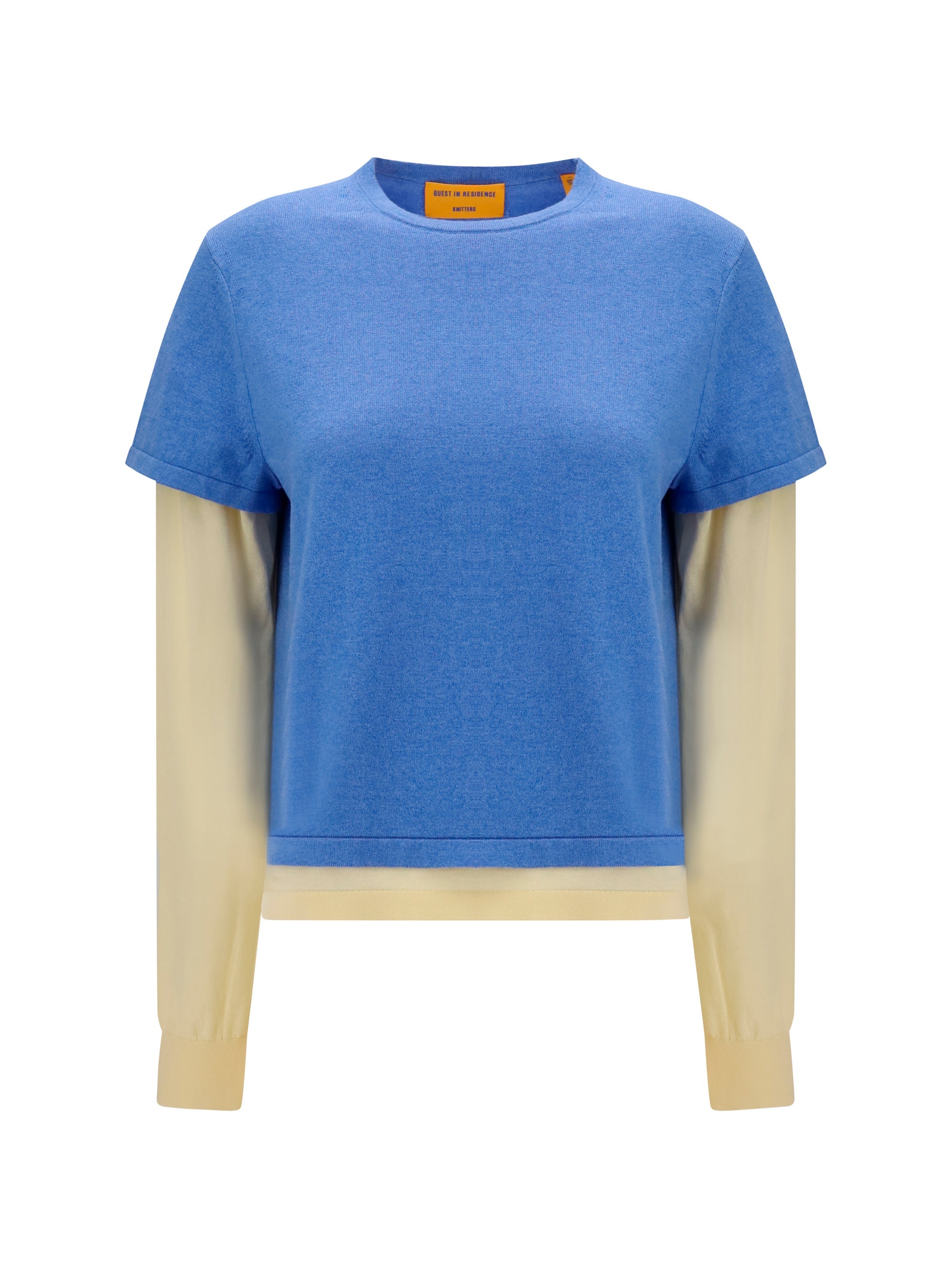 Guest In Residence Women Layered Sweater