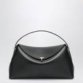 Toteme Black Leather T-Lock Bag Women