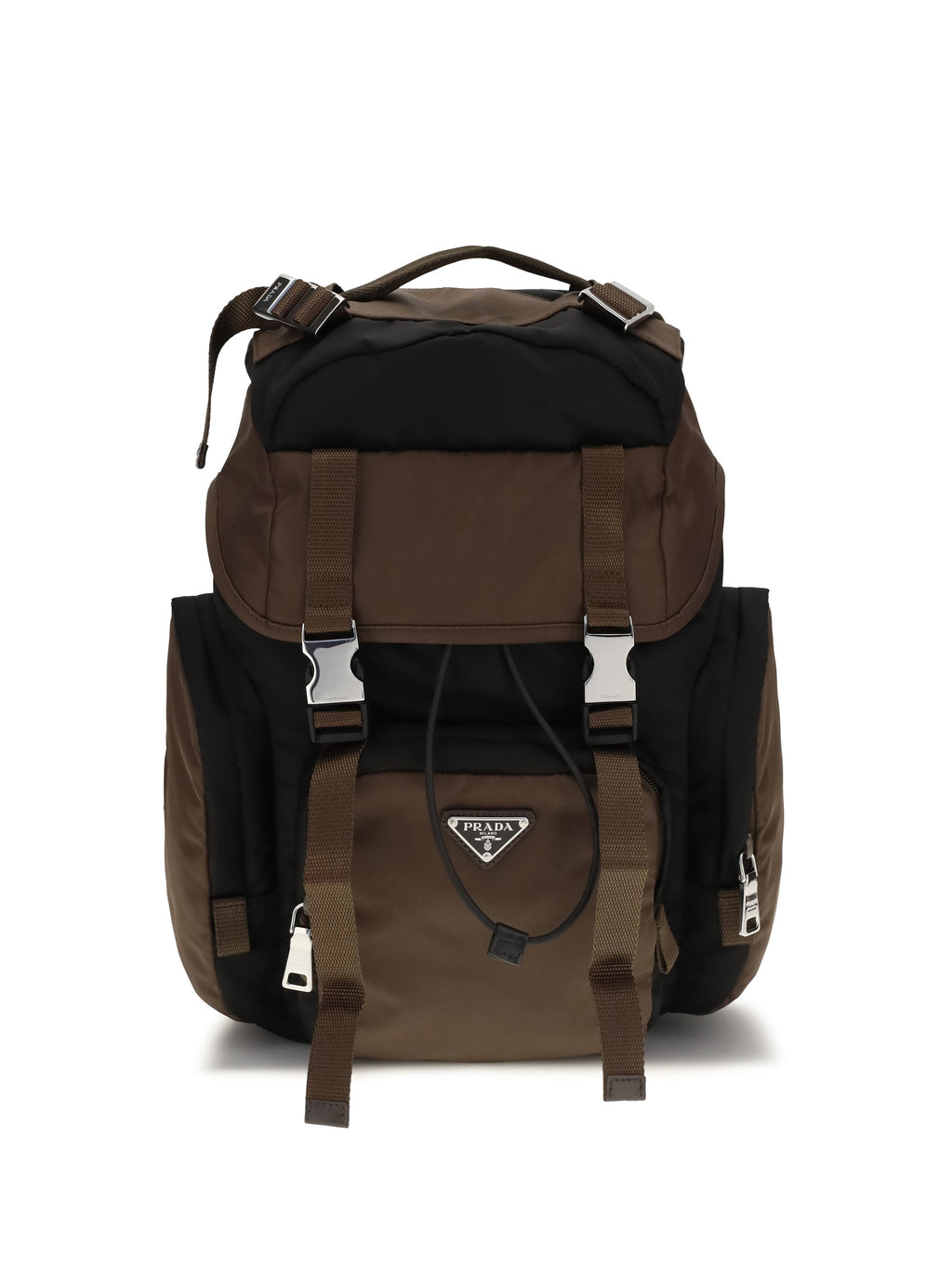 Prada Men Backpack In Re-Nylon And Leather