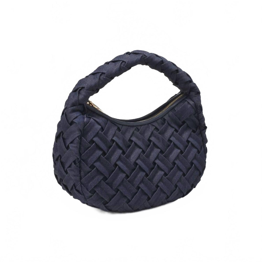 Women's Noreen Woven Clutch Bag In Denim
