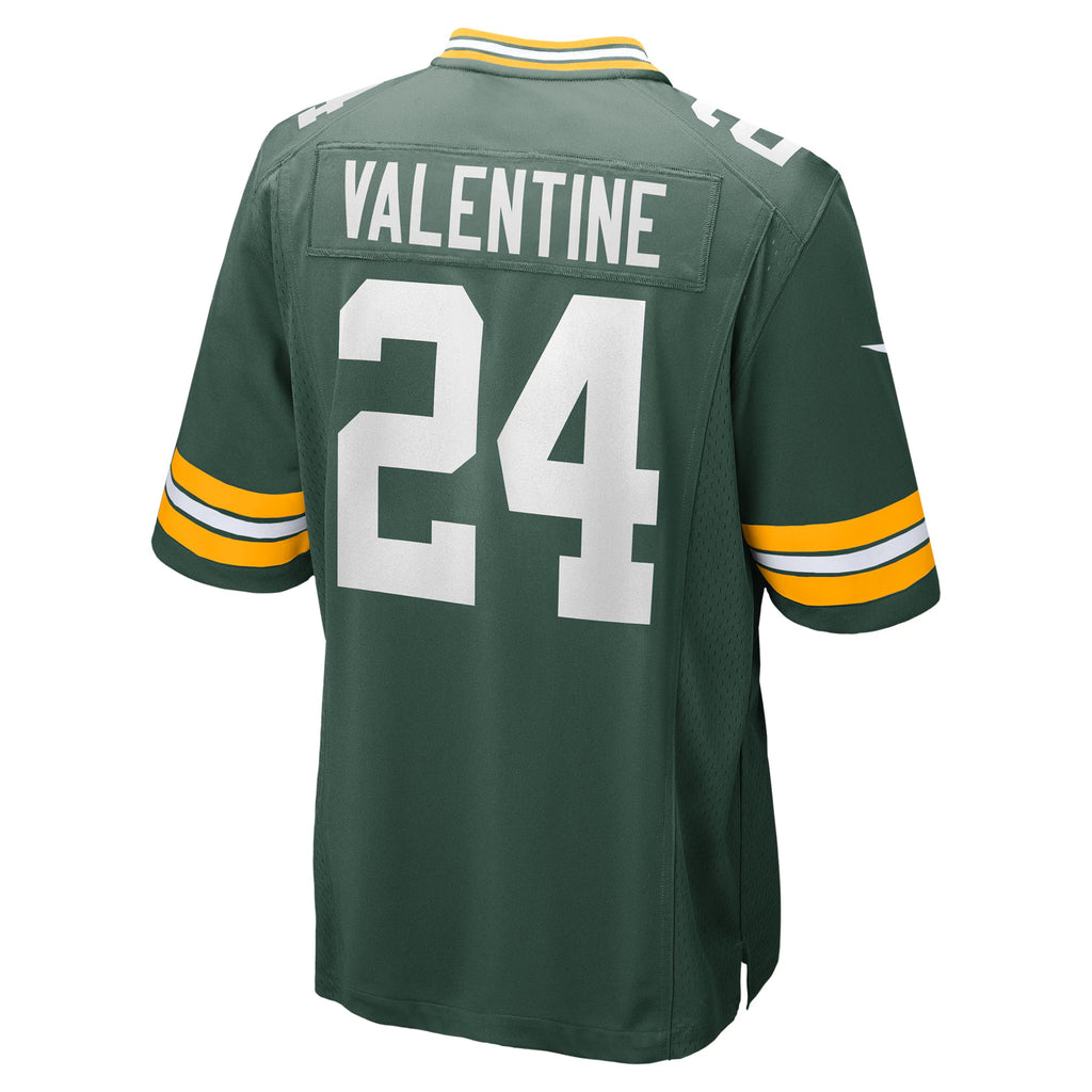 Green Bay Packers Carrington Valentine Green Game Jersey