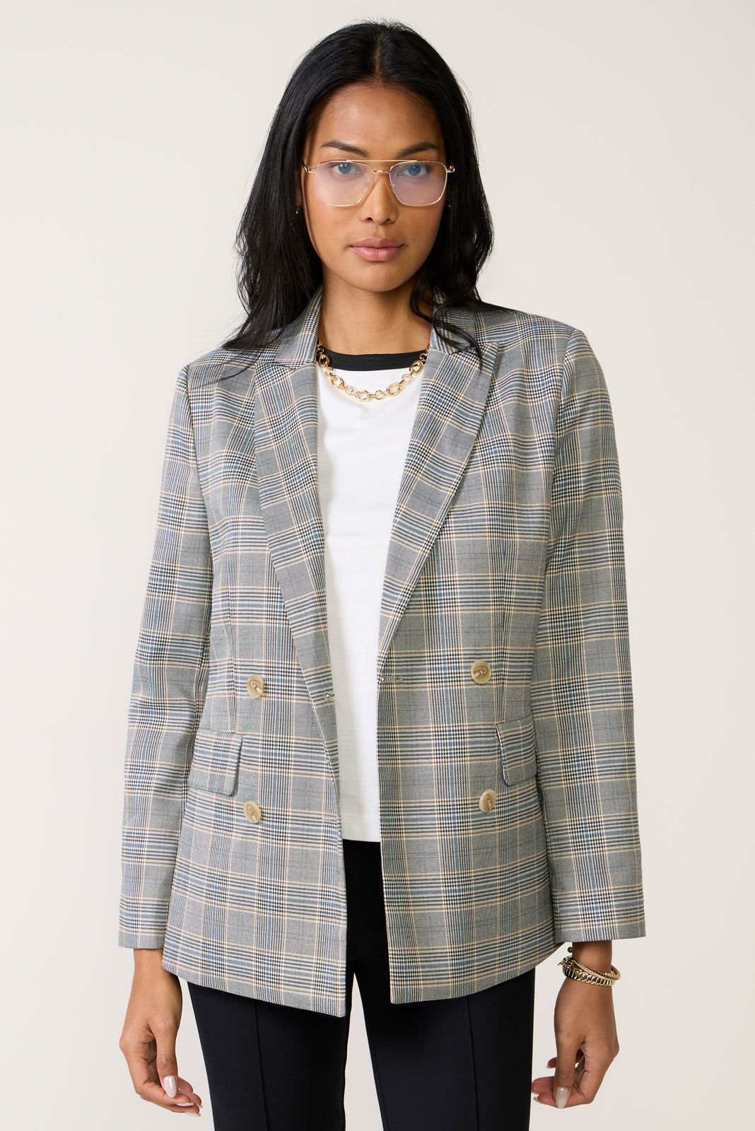 Women's Marcia Plaid Blazer