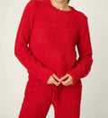 Bundle Up Sweater In Samba Red