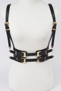 Multi Buckle Plus Size Harness Belt