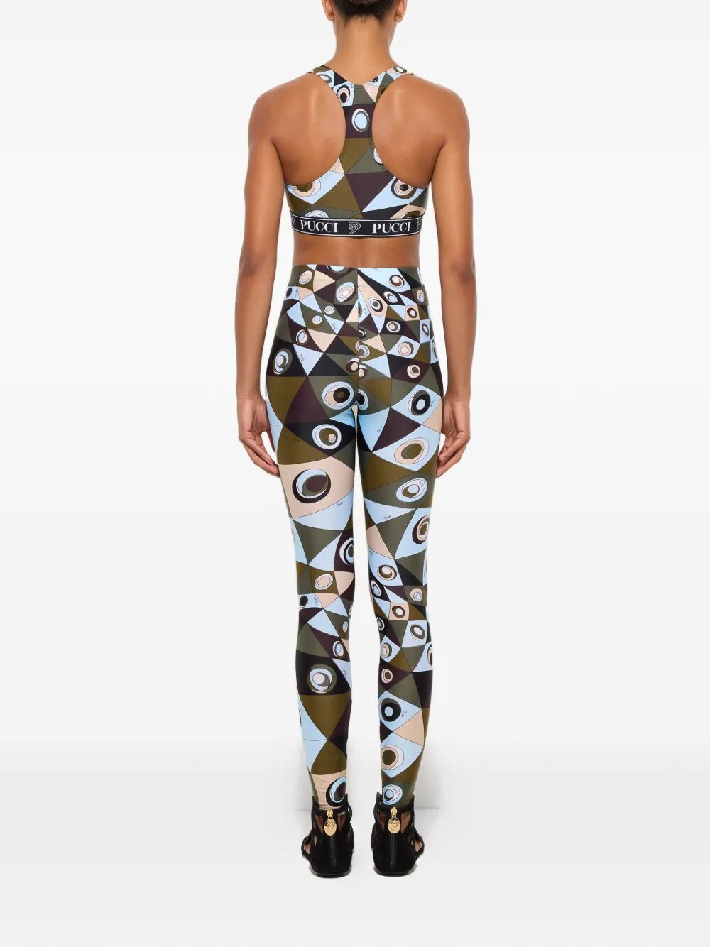Pucci Women Reggiseno Sportivo In Stampa Occhi