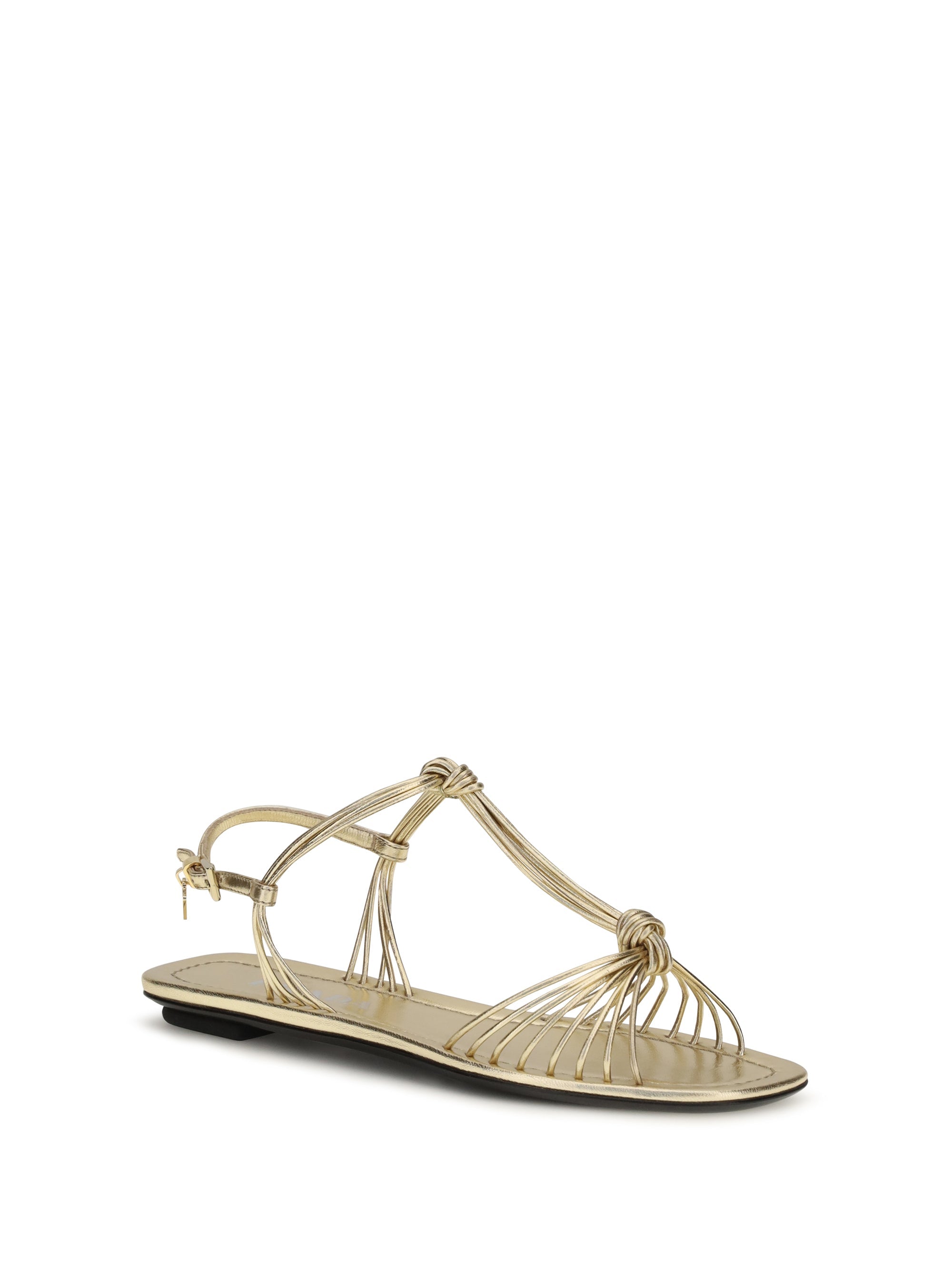 Prada Women Mordoré Nappa Sandals