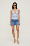 Poplin Halter Top