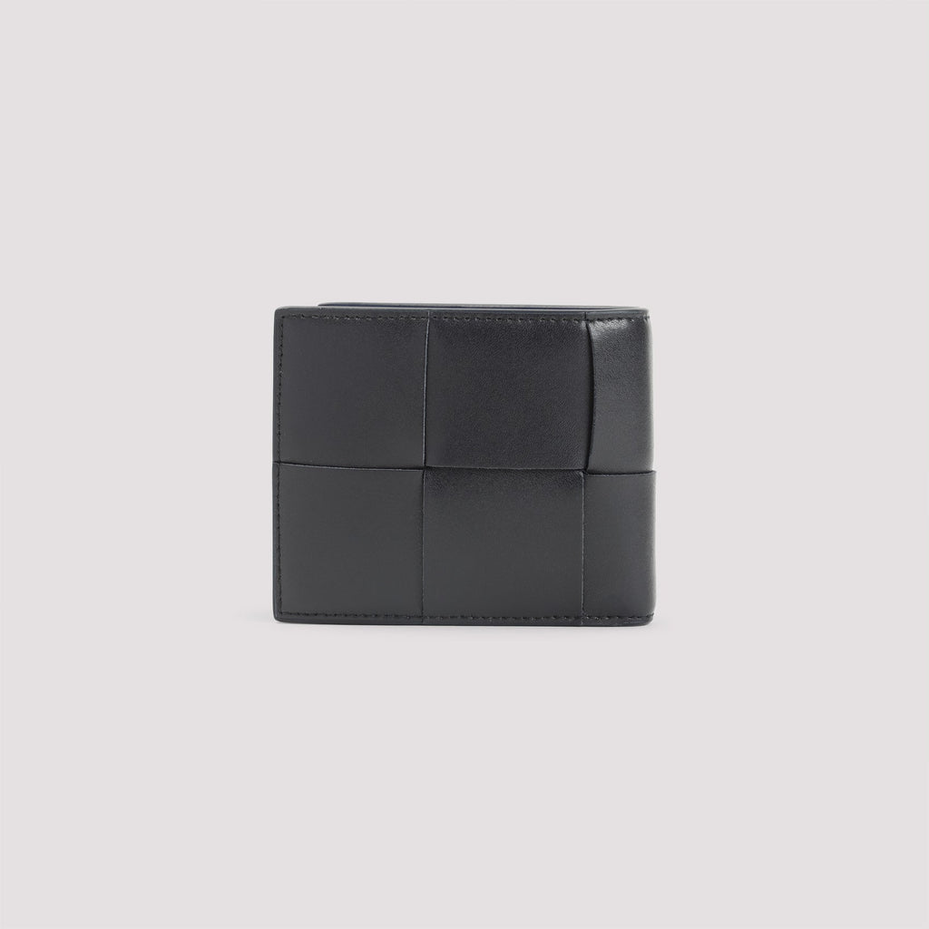 Bottega Veneta Cassette Bifold Calf Leather Wallet Unisex