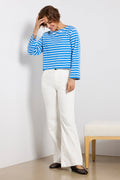 Women's Marsielle Striped Boatneck T-Shirt