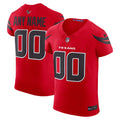 Houston Texans Red Alternate Vapor F.U.S.E. Elite Custom Jersey