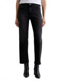 Brinley Mid-Rise Straight Leg Jeans In Nebula