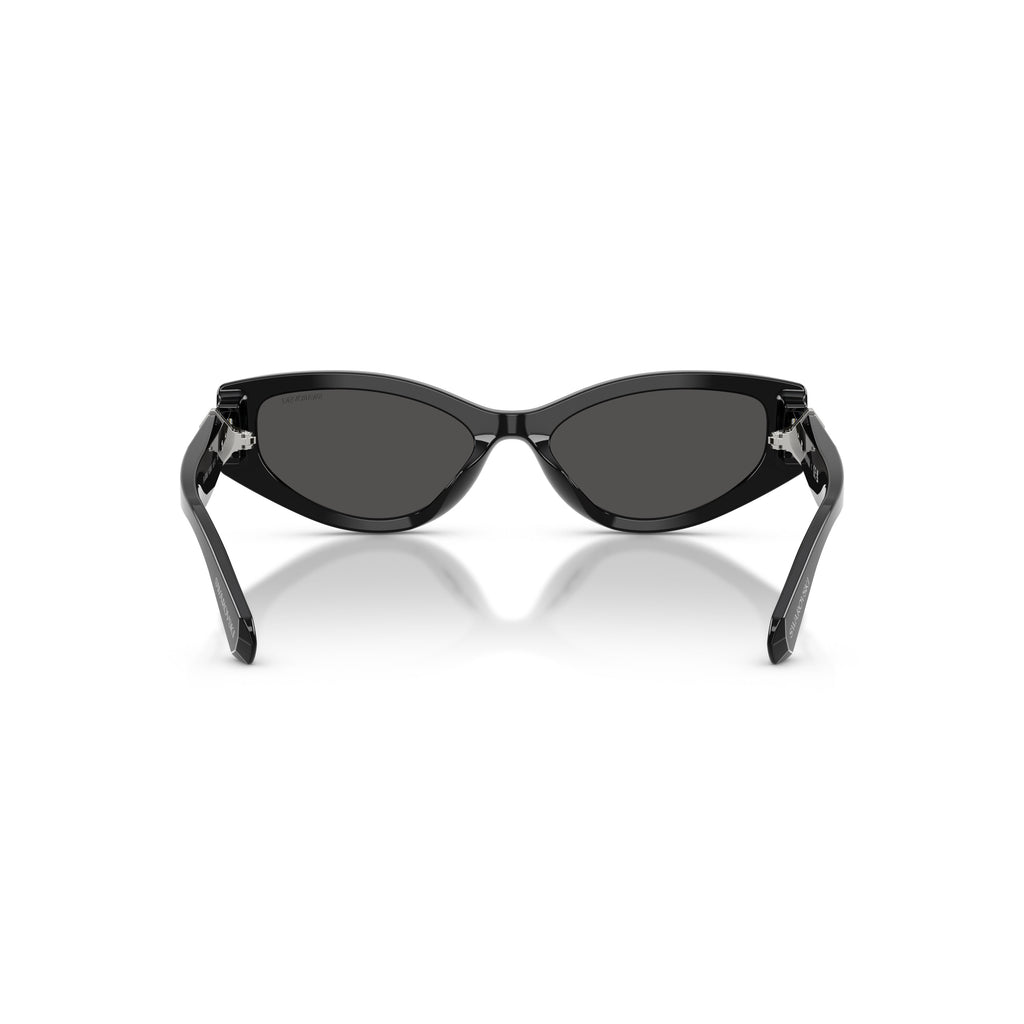 0Sk6045U Cat-Eye Sunglasses with Glossy Black Acetate Frame