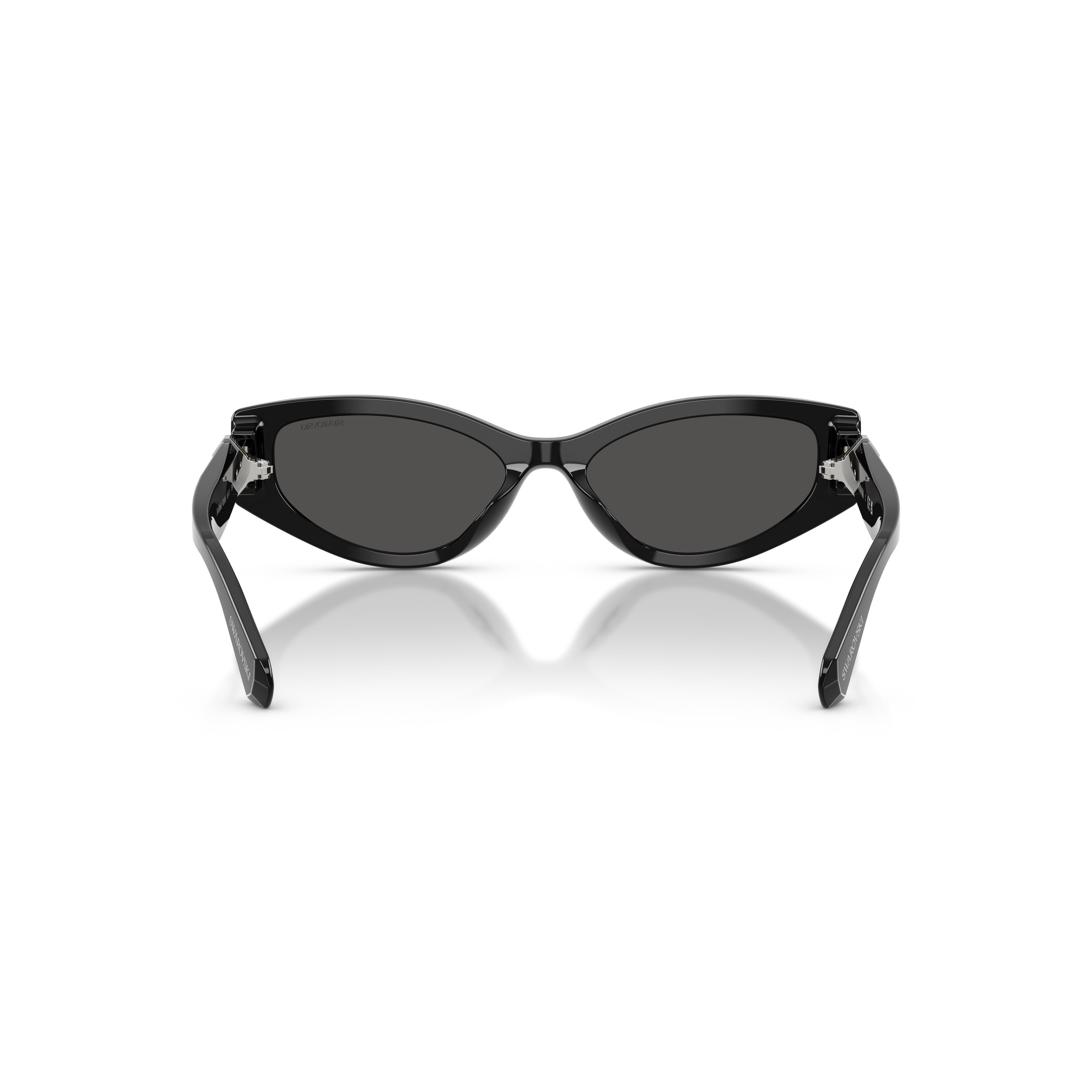 0Sk6045U Cat-Eye Sunglasses with Glossy Black Acetate Frame