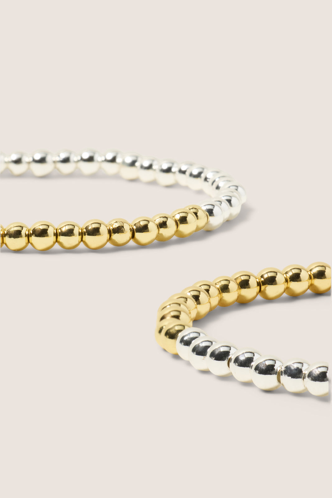 Women's Melissa Two Tone Beaded Bracelet Pack