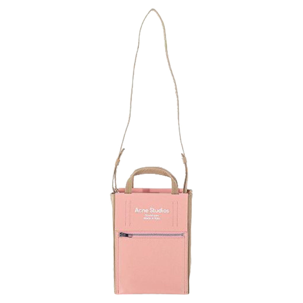 Acne Logo Mini Tote Crossbody Bag Aev