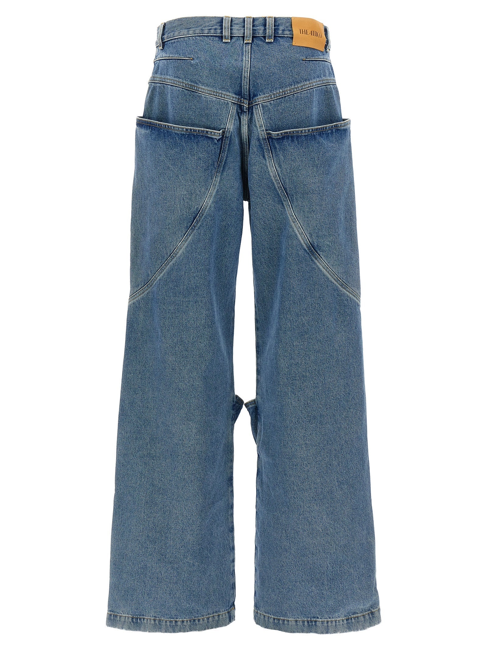 The Attico Women Maxi Pocket Jeans