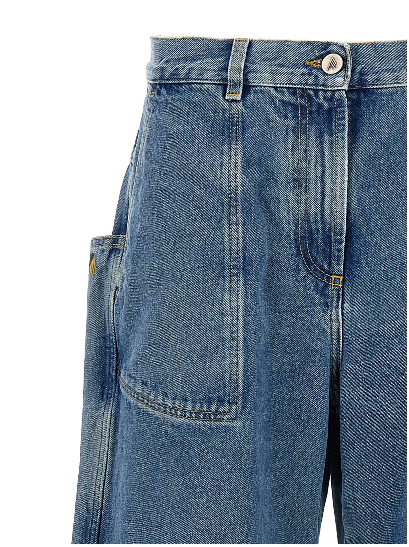 The Attico Women Maxi Pocket Jeans