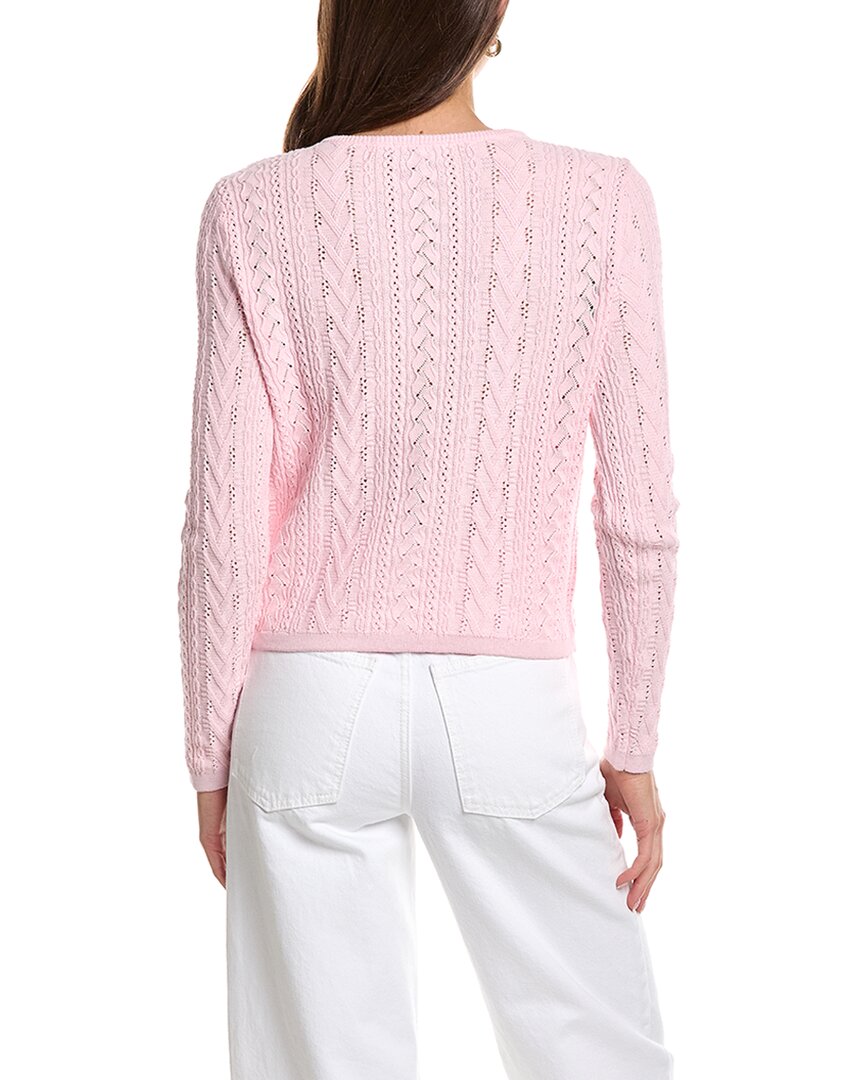 Design History Pointelle Cardigan