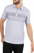 Miss The Boat Polo Shirt In Heather Silver Bullet