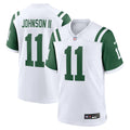 New York Jets Jermaine Johnson II White Classic Alternate Game Jersey