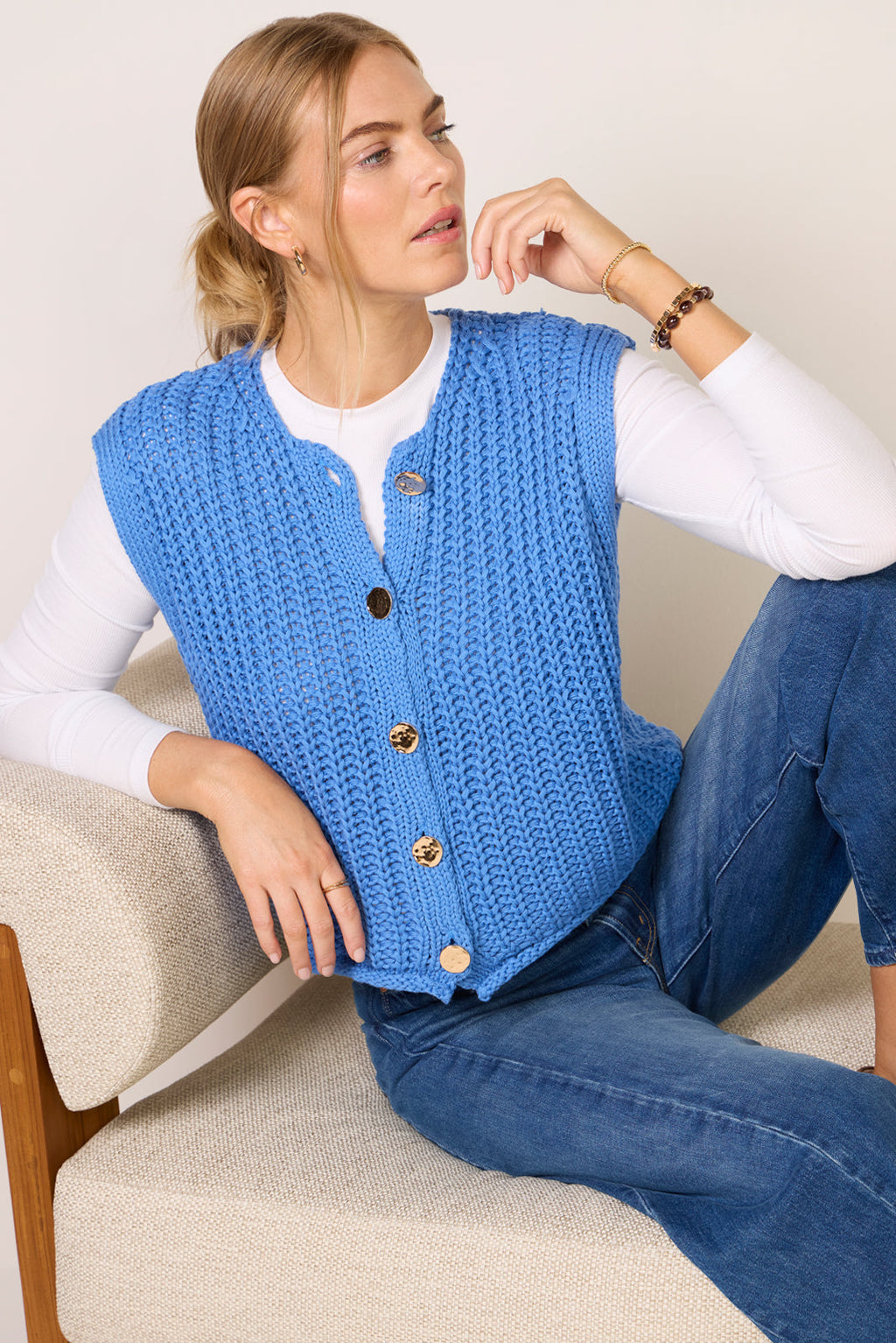 Women's Channing Open Stitch Cardigan