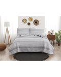 Brooklyn Loom Noah Stripe Yarn Dye Quilt Set