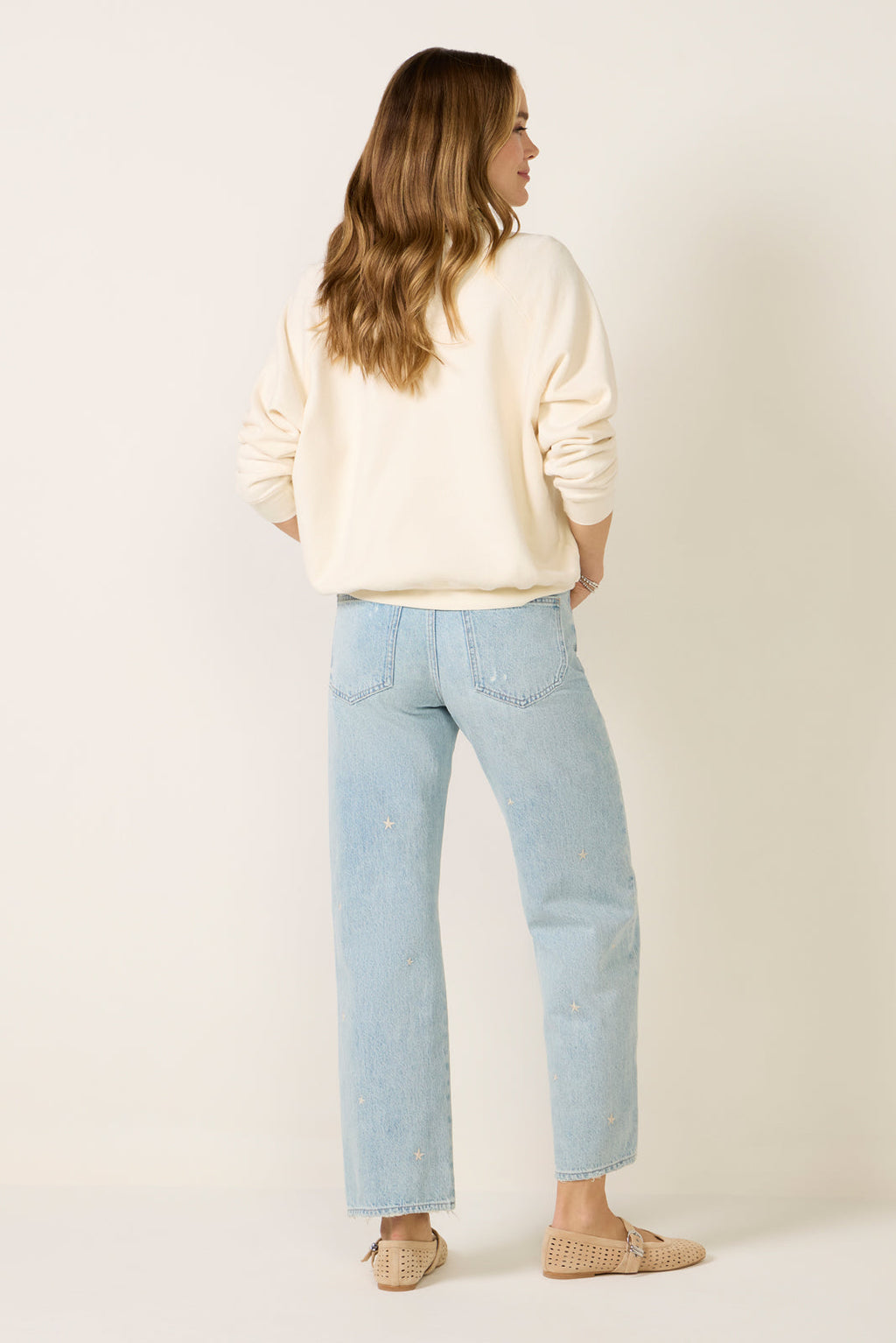 Women's Lexi Bowed Straight Jean