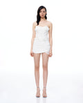 Juniper 3D Floral Mini Suits - White