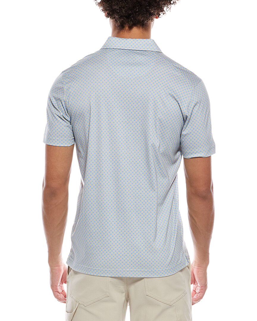 Raffi Mini Geo Print Polo Shirt