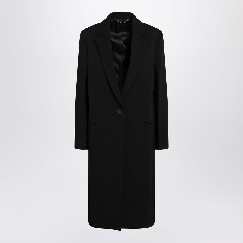 Toteme Garderob Oversized Wool Coat In Black Women