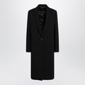 Toteme Garderob Oversized Wool Coat In Black Women