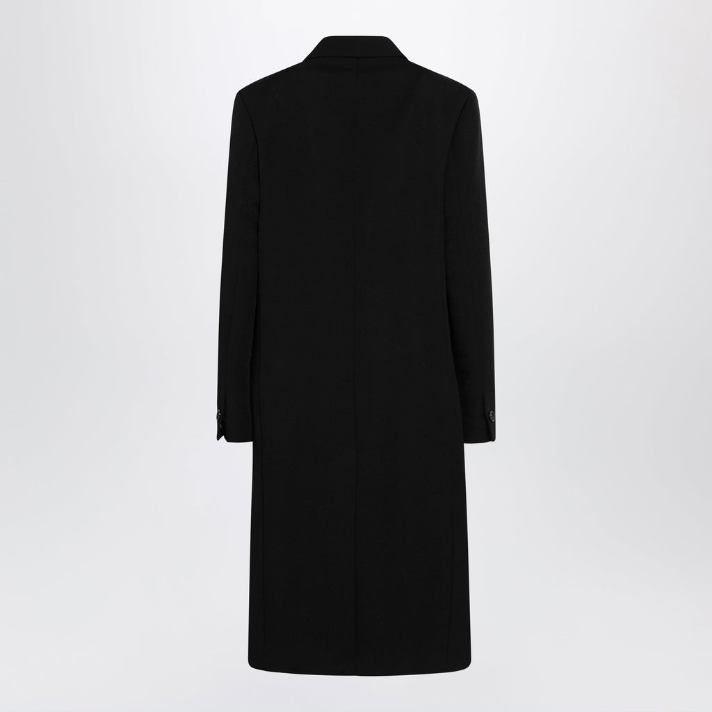Toteme Garderob Oversized Wool Coat In Black Women