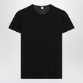 Toteme Black Silk Crãªpe T-Shirt Women