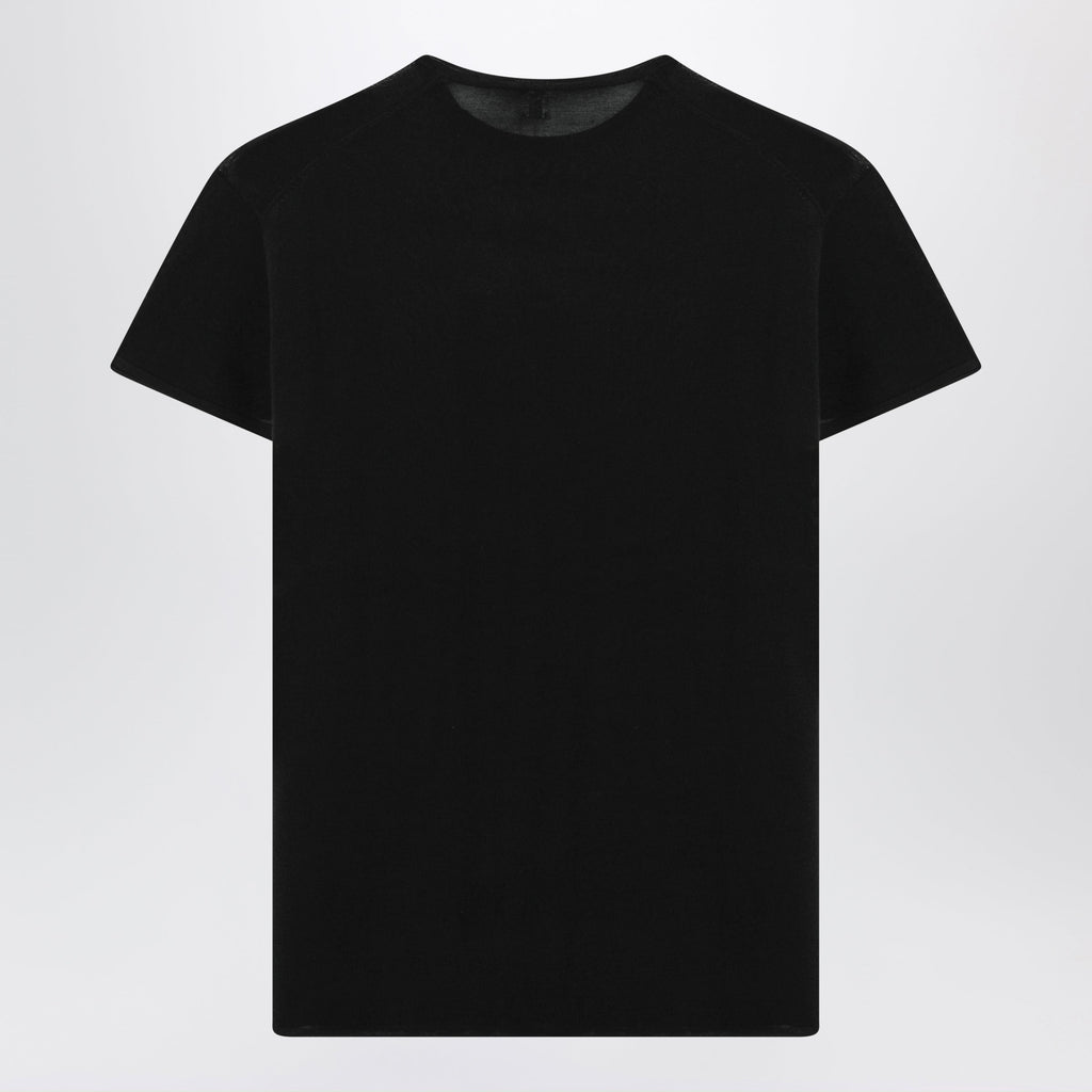 Toteme Black Silk Crãªpe T-Shirt Women