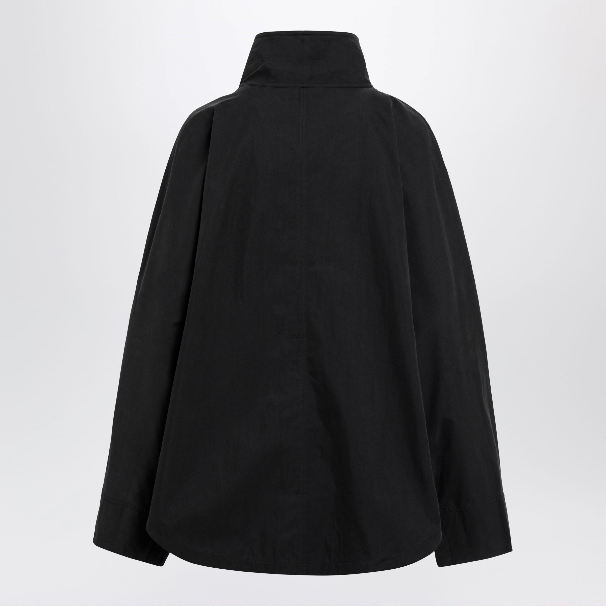 Toteme Black Cotton-Blend Windbreaker Jacket Women