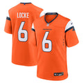 Denver Broncos P.J. Locke Orange Team Game Jersey