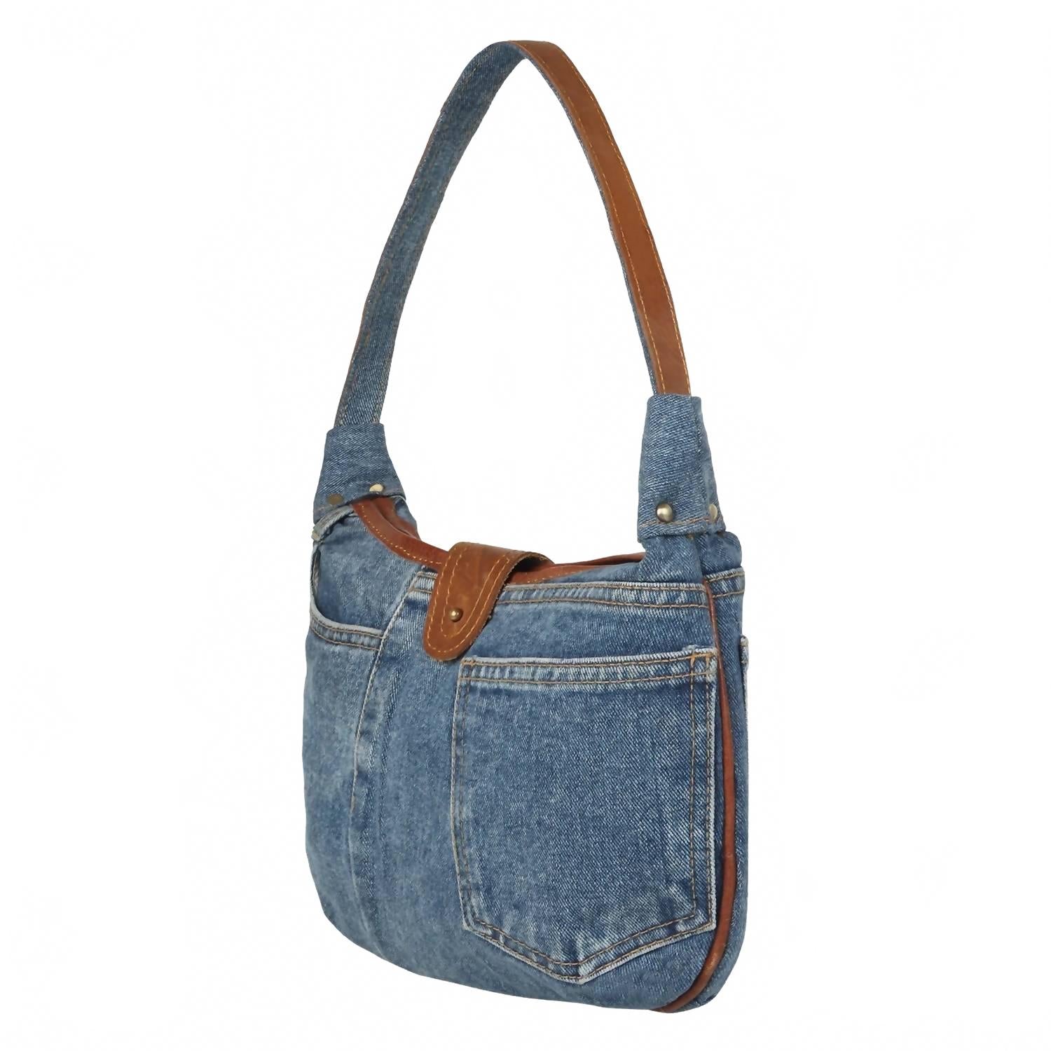 Women's Rhea Hobo Handbag In Blue