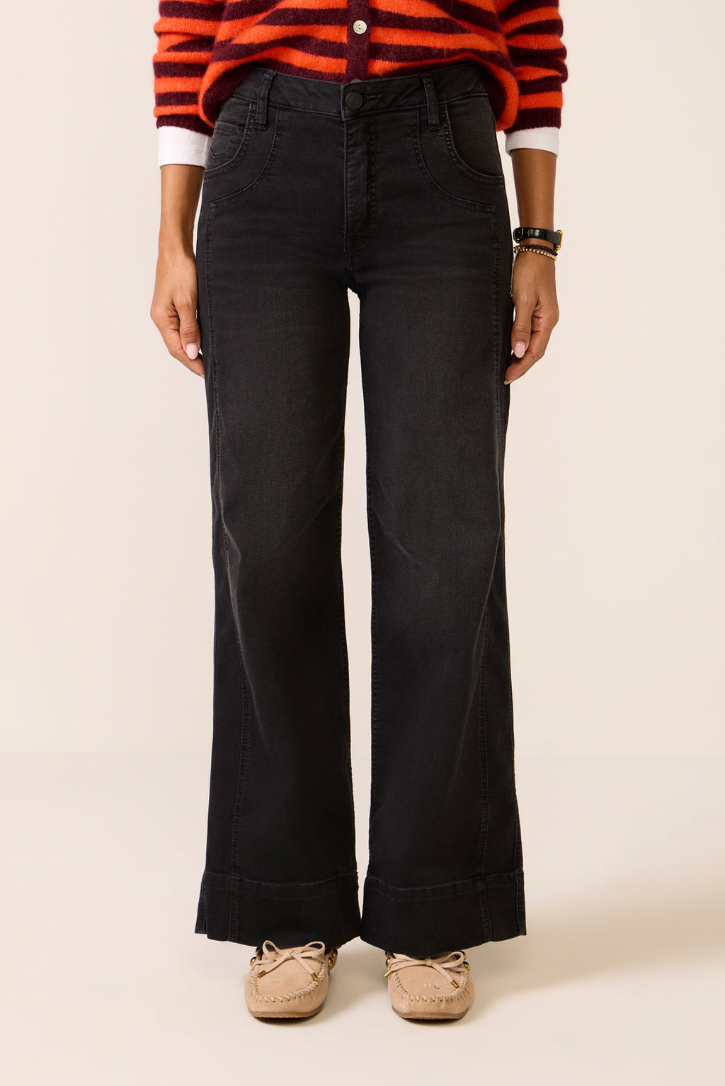 Women's Meg Wide Leg 31' w Double Seaming Jean