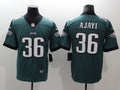 Men's Philadelphia Eagles Jay Ajayi #36 Midnight Green Game Jersey1